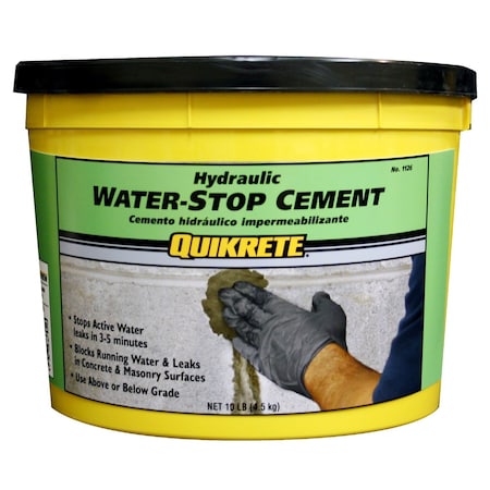 Quikrete Quikrete Hydraulic Water Stop Cement 10 lb 112611